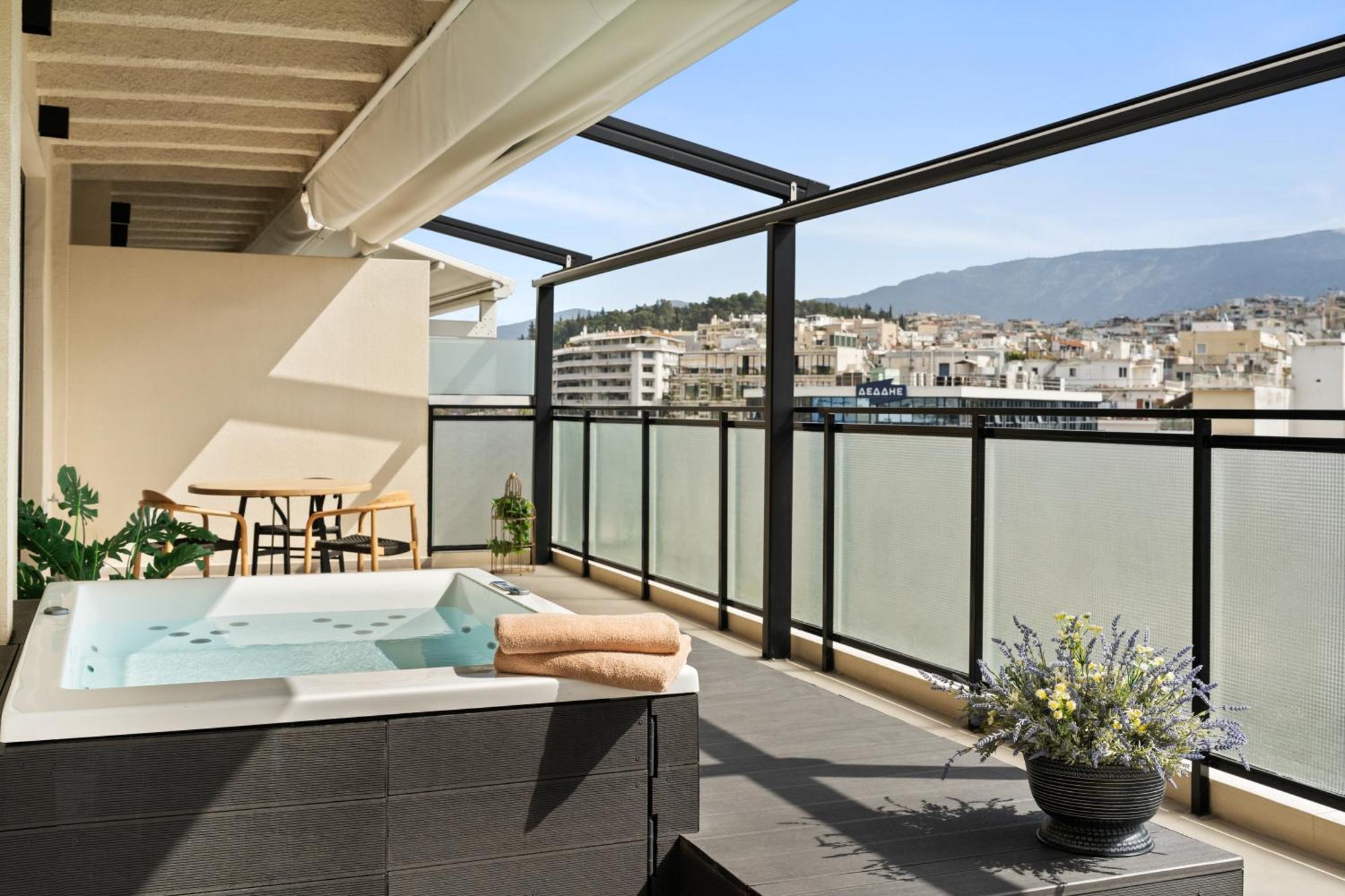 Acron 12 Penthouse Acropolis Suites 아테네 외부 사진